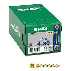 SPAX® Universalschrauben Z2 Senkkopf WIROX 1081010400555 4 mm x 55 mm, 500 St.