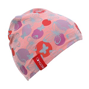 ROTH Mädchen Beanie Schmetterling rosa Einheitsgröße 1 St.