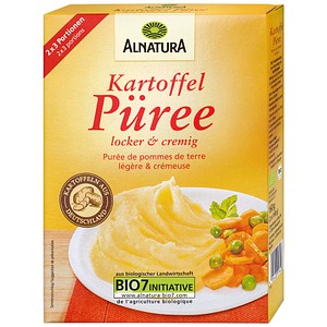 ALNATURA Bio Kartoffelpüree Fertiggericht 2x 3 Portionen, 1 St.