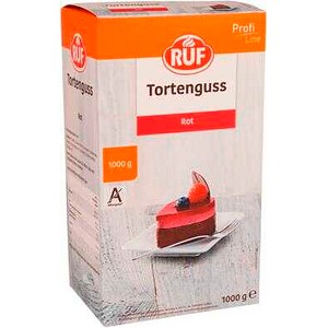 RUF Tortenguss rot 1,0 kg, 1 St.