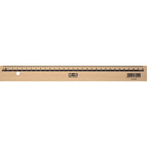 M + R Lineal Holz 30,0 cm, natur