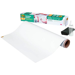 Post-it® selbstklebende Whiteboardfolie Flex Write Surface blanko 240,0 x 120,0 cm, 1 Rollen Post-it® selbstklebende Whiteboardfolie Flex Write Surface blanko 240,0 x 120,0 cm, 1 Rollen