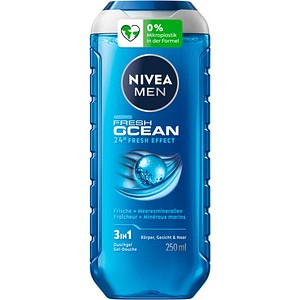 NIVEA MEN Fresh Ocean Duschgel & Shampoo 250 ml