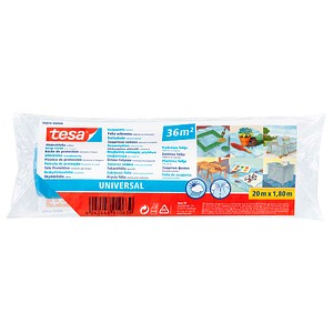 tesa Abdeckfolie UNIVERSAL 1,8 x 20,0 m transparent
