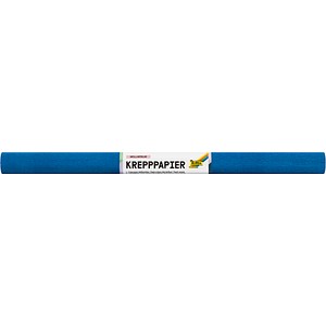 folia Krepppapier blau 10 Rollen
