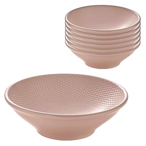 HEART & SOUL Schalen PINE Relief blush rosa 0,9 l, 6 St.