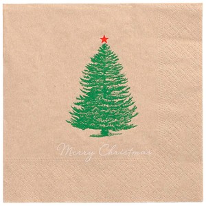 PAPSTAR Servietten Christmastree with Star 20 St.