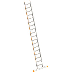 Layher Anlegeleiter TOPIC 1042 silber 18 Stufen, H: 474,0 cm
