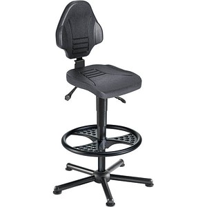 mey chair XXL Arbeitsdrehstuhl W13-25-H-PU-FR3 schwarz