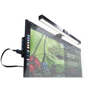 XLAYER Monitor-Lampe  schwarz 6 W