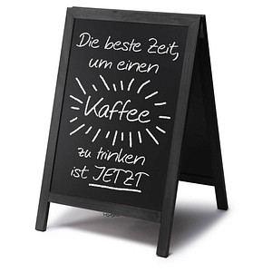 Showdown® Displays Kundenstopper Natura schwarz 47,0 x 66,0 cm, 1 St.