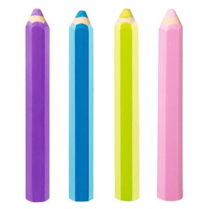 BRUNNEN Radierstift Stift farbsortiert, 1 St.