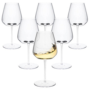 RONA Weißweingläser SANTORINI mundgeblasen 550,0 ml, 6 St.
