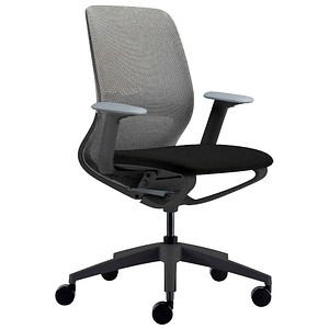 sedus Bürostuhl se:motion net, EM-821/105 Stoff grau, Gestell schwarz