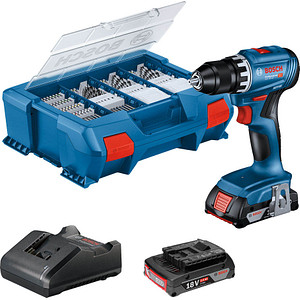 AKTION: BOSCH Professional GSR 18V-45 Akku-Bohrschrauber-Set 18,0 V, mit 2 Akkus mit Prämie nach Registrierung