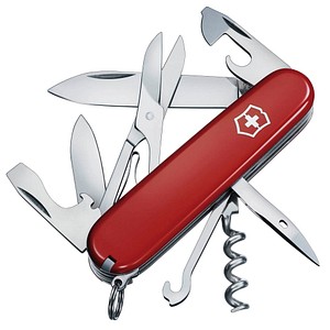 VICTORINOX Schweizer Taschenmesser Climber rot, 1 St.