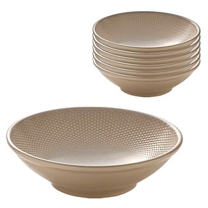 HEART & SOUL Schalen PINE Relief almond beige 1,5 l, 6 St.