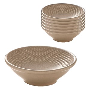 HEART & SOUL Schalen PINE Relief almond beige 0,5 l, 6 St.