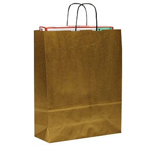 VP Geschenktüten Toptwist gold 24,0 x 31,0 cm, 150 St.
