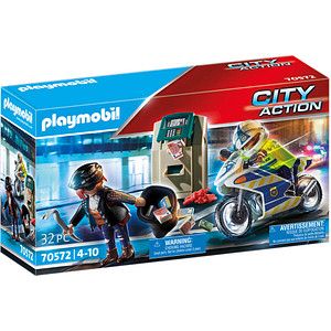 Playmobil® City Action 70572 Polizei-Motorrad - Verfolgung Spielfiguren-Set
