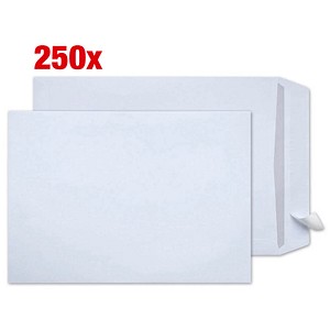 STEINMETZ Versandtaschen DIN B4 ohne Fenster weiß 250 St.