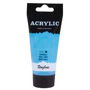 Rayher Acrylic Acrylfarben hellblau 75,0 ml, 1 St.