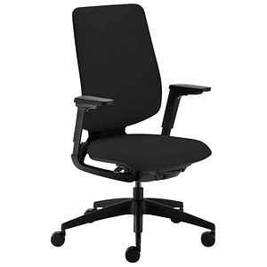 sedus Bürostuhl se:flex membran, EF-102/101 Stoff schwarz, Gestell schwarz