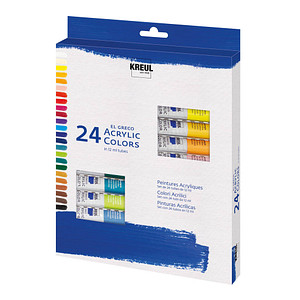 KREUL eL Greco Acrylfarben farbsortiert, 24 St.