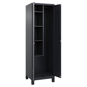 CP Putzmittelschrank Classic Plus 080110-00 S10033 anthrazitgrau 4 Fachböden 60,0 x 50,0 x 195,0 cm, aufgebaut, 1 St.