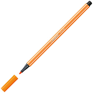 STABILO Pen 68 Filzstift orange, 1 St.