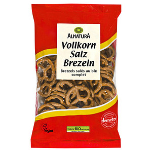 ALNATURA Bio Vollkorn Salz Brezeln Gebäck 125,0 g