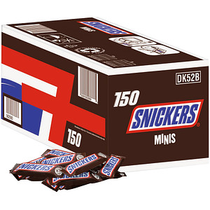 SNICKERS Minis Schokoriegel 150 Riegel, 150 St.