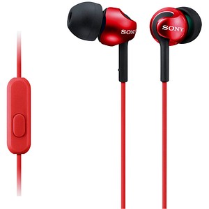 SONY MDR-EX110APR In-Ear-Kopfhörer Ruby