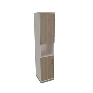 fm Regalschrank Sidney, 4260429769247 weiß, eiche natur  40,0 cm 44,2 cm, 1 St.