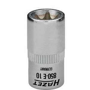 HAZET 1/4" Außen-TORX (TX) Steckschlüsseleinsatz Größe: E 8 Länge: 25,0 mm