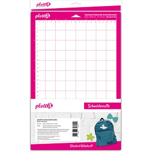 plottiX Schneidematte für Schneideplotter normal klebend 203 x 305 mm (8  x 12 Zoll) , 1 St.