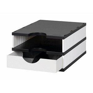 styro Schubladenbox uno  weiß 268-0102.0905S, DIN A4 mit 1 Schublade, 1 St.