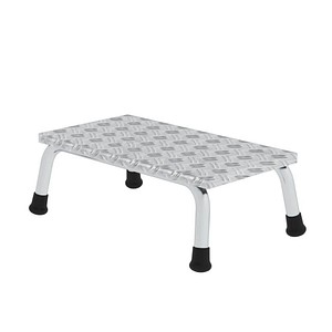 MUNK Montagetritt 50031 silber 1 Stufen, H: 20,0 cm