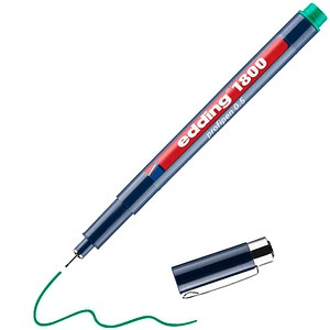 edding 1800 Fineliner grün 0,5 mm, 1 St.