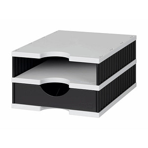 styro Schubladenbox uno  schwarz 268-0102.9895S, DIN A4 mit 1 Schublade, 1 St.