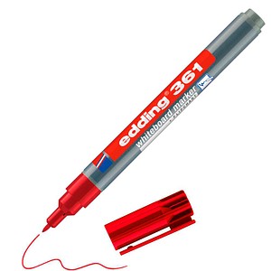 edding 361 Whiteboard-Marker rot 1,0 mm, 1 St.