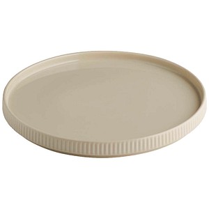 APS Teller THE GRID beige Ø 26,0 cm, 3 St.