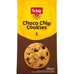 Schär Choco Chip Cookies Kekse 200,0 g, 1 St.