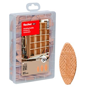 fischer EasyDIY Box  548595 Dübel- und Schrauben-Set, 85-teilig