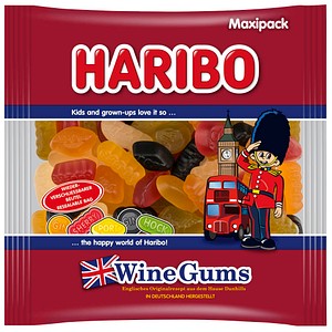 HARIBO WINE GUMS Fruchtgummi 500,0 g