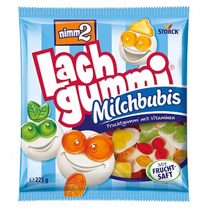 nimm2® Lachgummi Milchbubies Fruchtgummi 225 g, 1 St.
