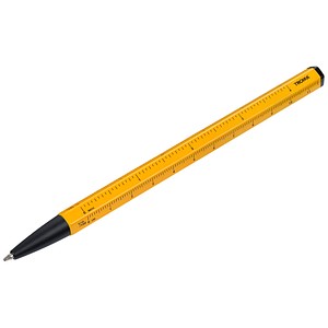 TROIKA® Kugelschreiber CONSTRUCTION BASIC gelb, Schreibfarbe: schwarz, 1 St.