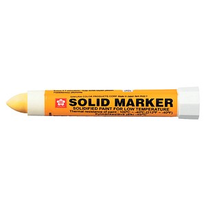 Sakura Solid Industriemarker gelb, 1 St.