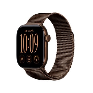 Apple Watch 12 46 mm Aluminium bronze (GPS + Cellular) Mianaise-Armband M/L  bronze