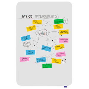 Legamaster Whiteboard ESSENCE 100,0 x 150,0 cm weiß emaillierter Stahl
